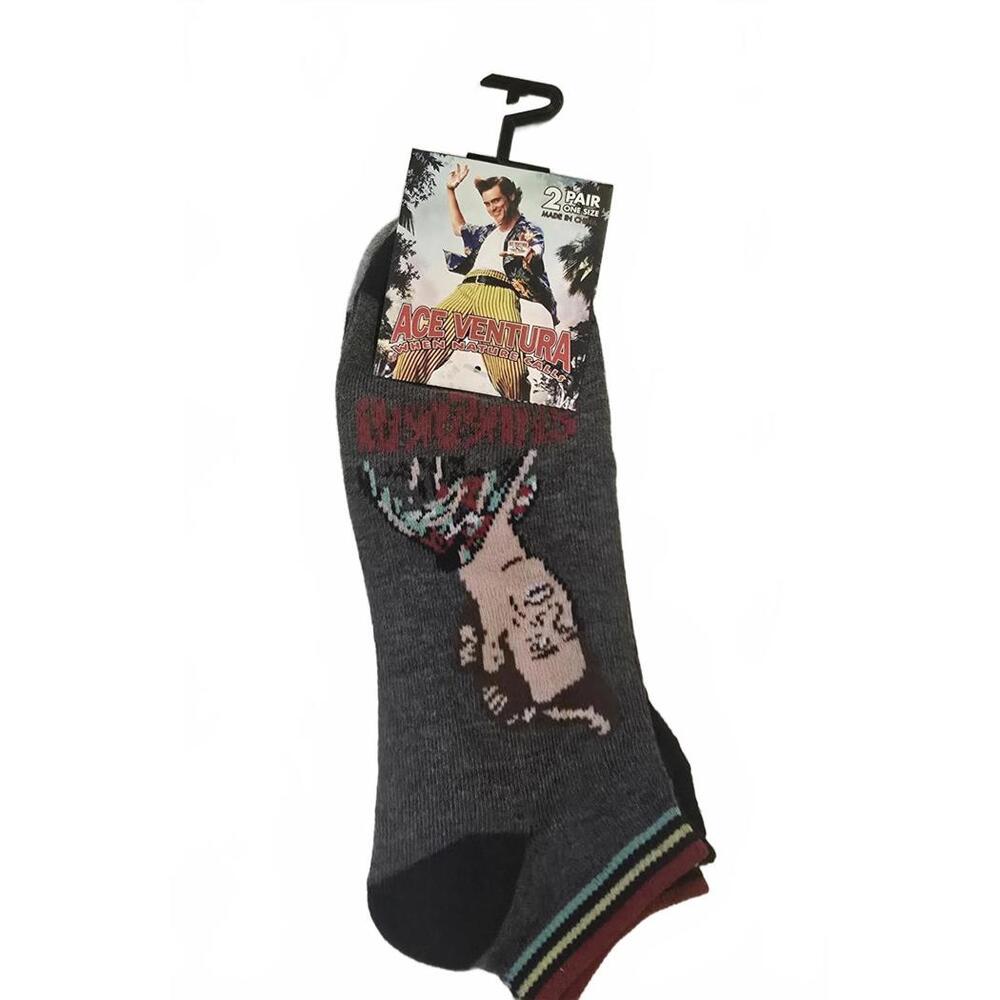 Ace Ventura When Nature Calls Socks - 2 Pair Set
